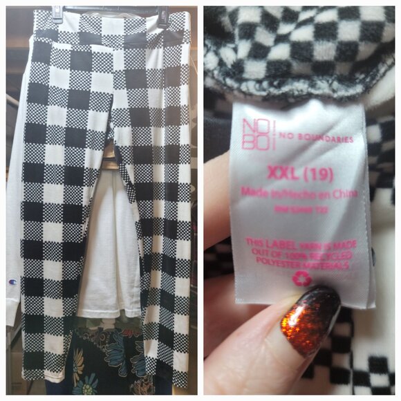 Lot of (3) Pairs of No Boundaries Leggings - Picture 8 of 10